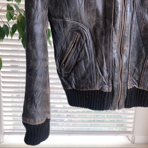 Zara Leather Jacket - Picture 3 of 6